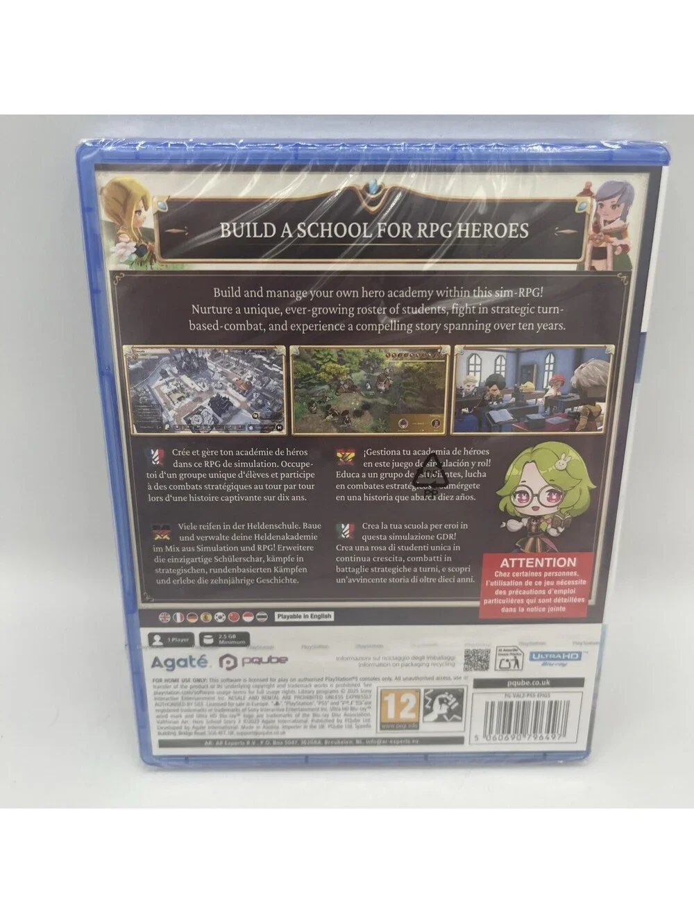 Hero Must Die Again Hero School Story 2 PS5 PAL Factory Sealed RPG Region Free